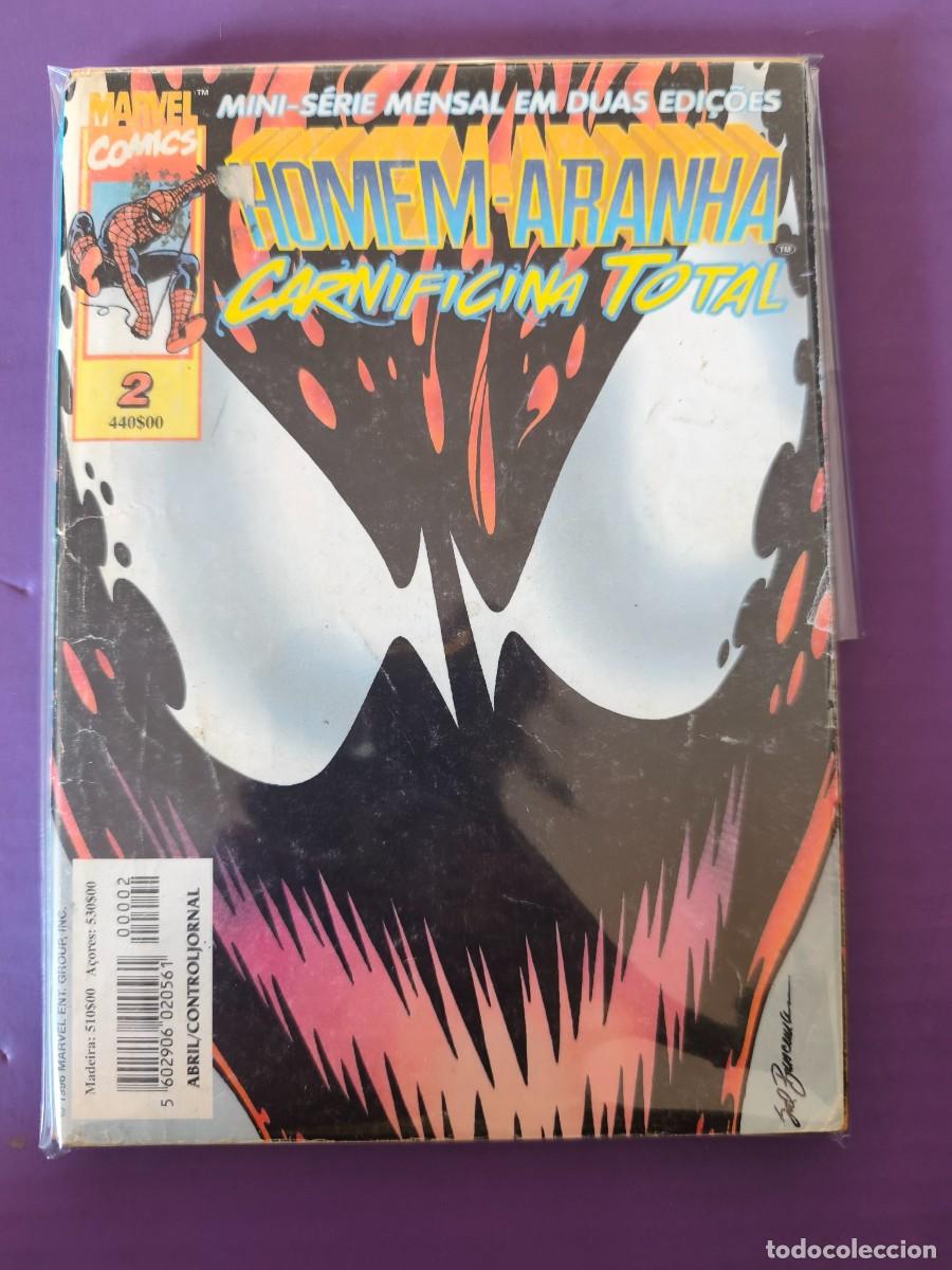 C&oacute;mics: Homem-Aranha tomo 2 carnificina total estado normal
