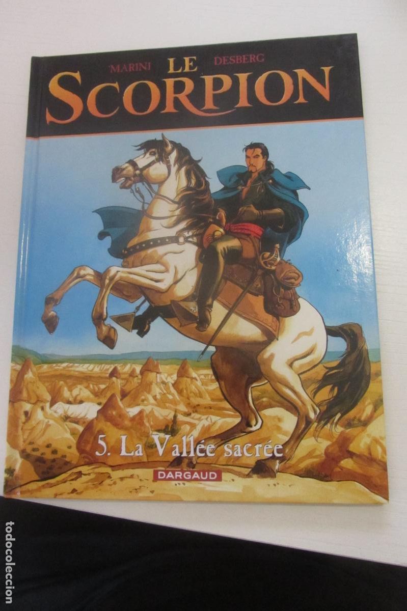 C&oacute;mics: LE SCORPION 5 LE VALLE SACREE MARINI DESBERG DARGAUD en frances arx227