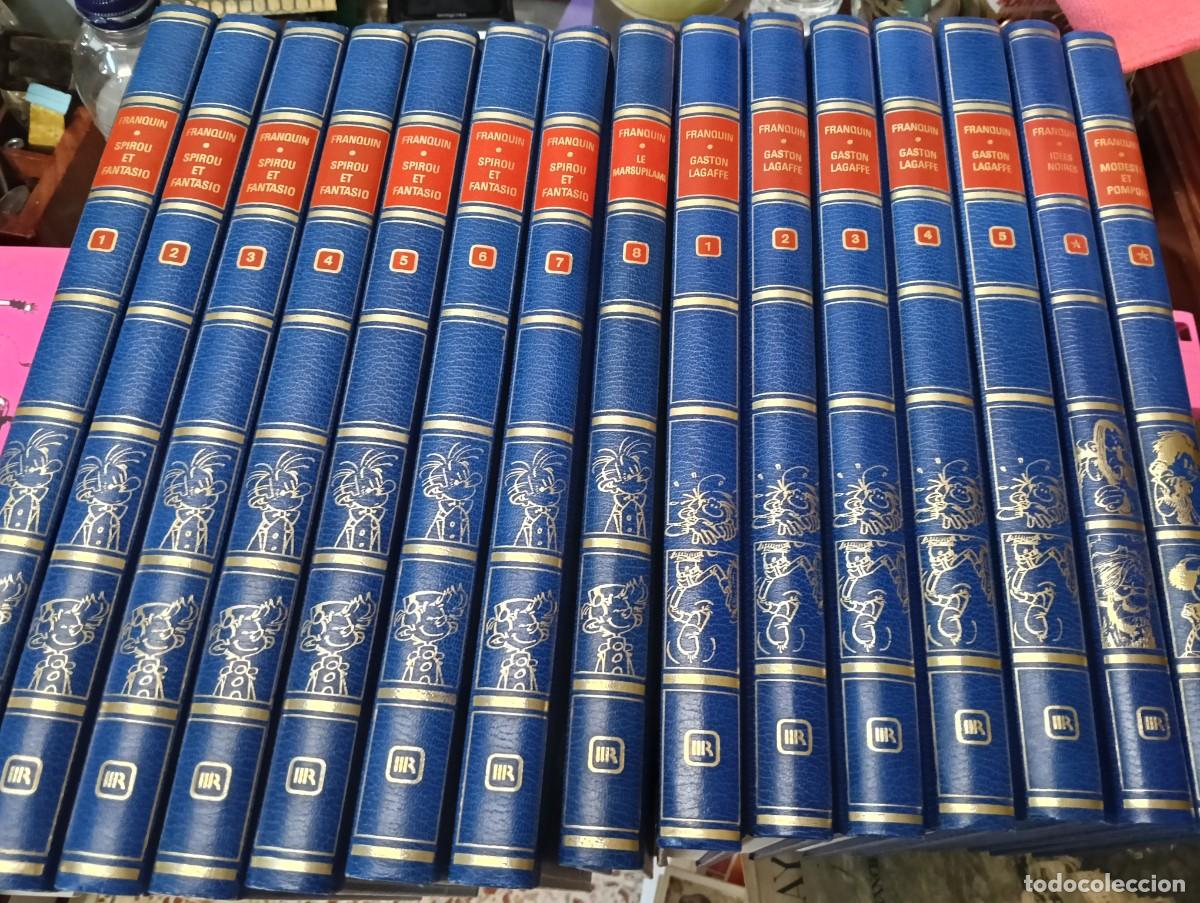 C&oacute;mics: 15 TOMOS DE FRANQUIN CON SUS PERSONAJES EN FRANC&Eacute;S