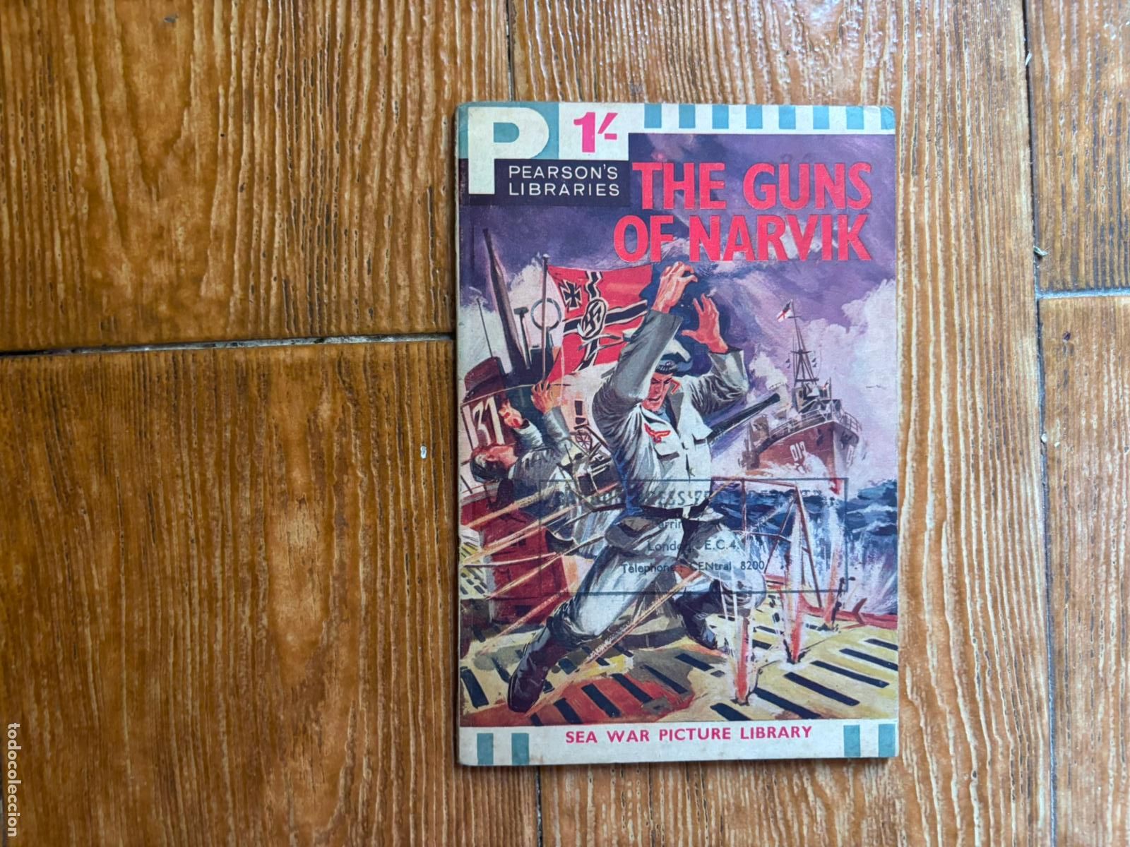 C&oacute;mics: SEA WAR PICTURE LIBRARY N&ordm; 7 THE GUNS OF NARVIK PEARSON LIBRARIES