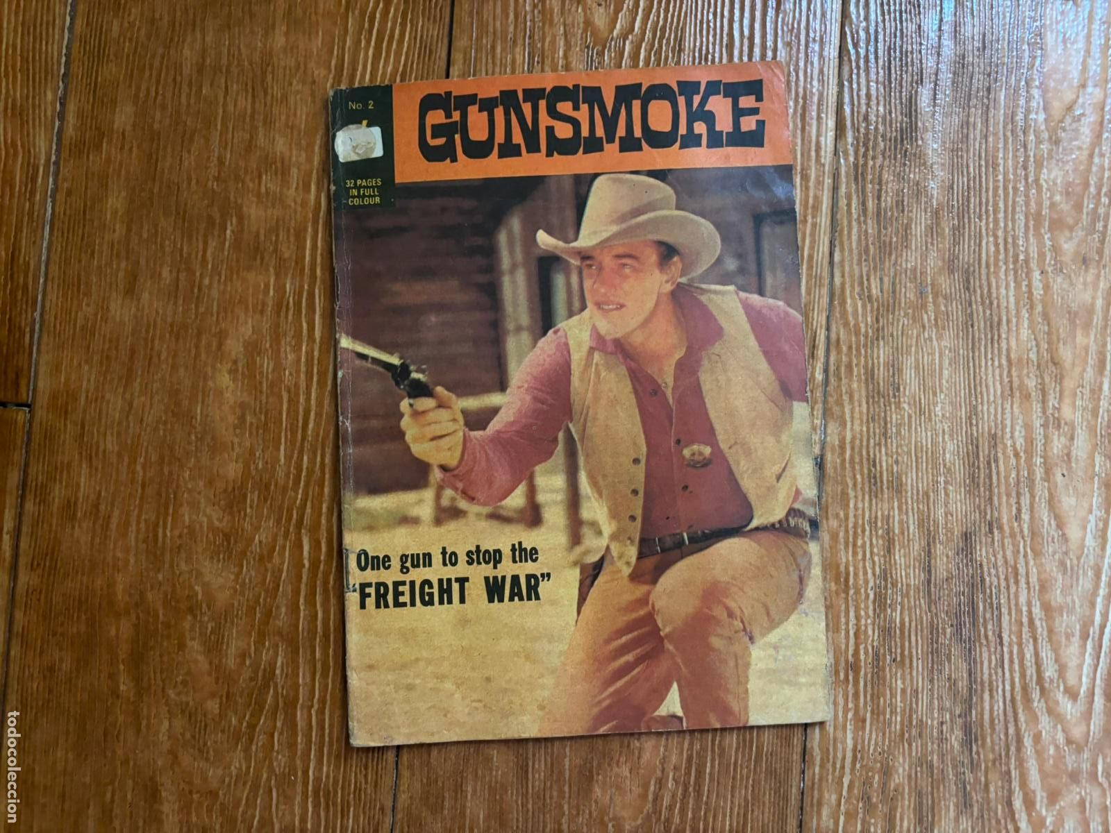 C&oacute;mics: Gunsmoke N&ordm; 2 One gun to stop the Freight War