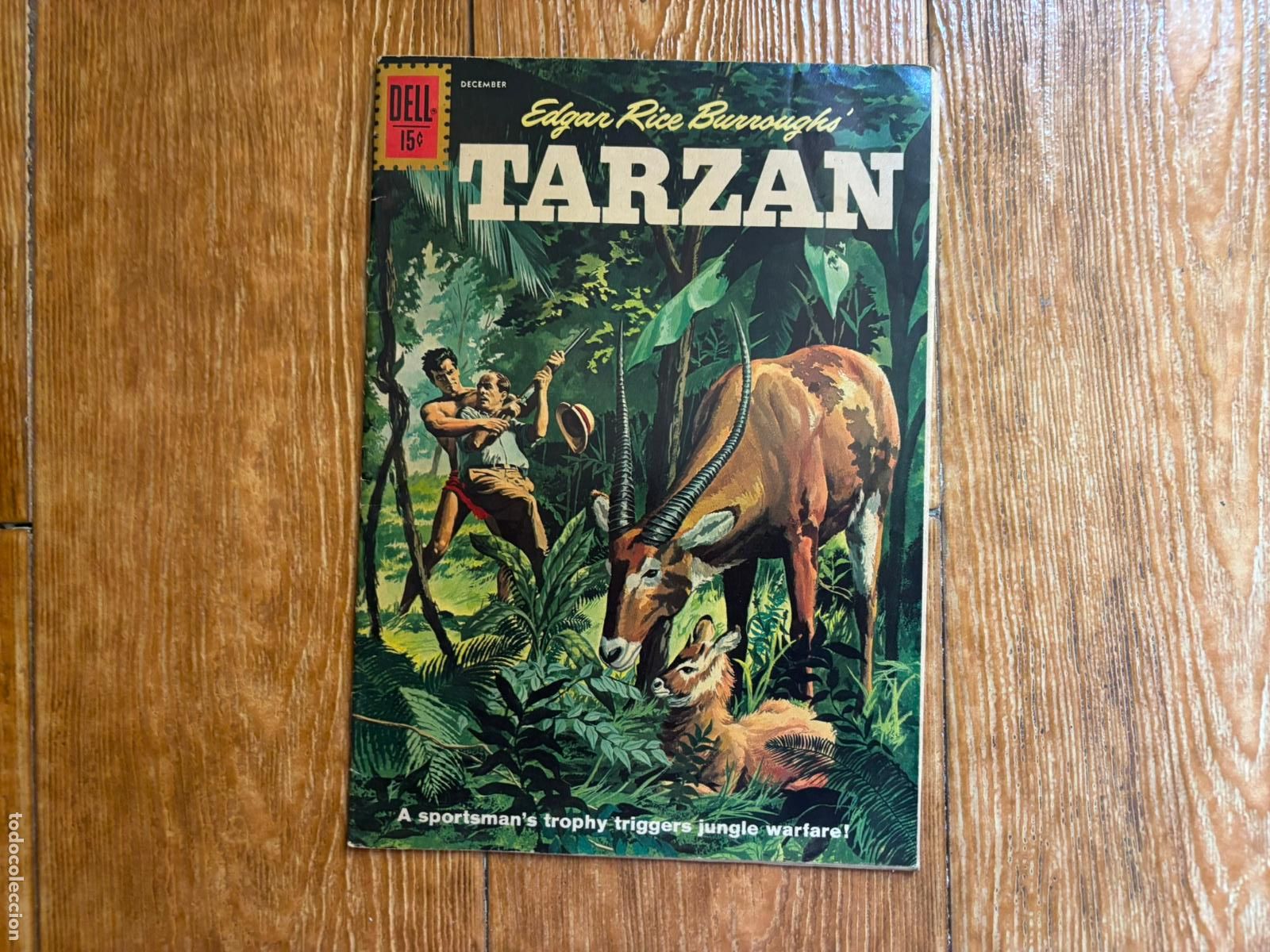 C&oacute;mics: Tarzan N&ordm; 127 - Published Nov 1961 by Dell Gold Key.
