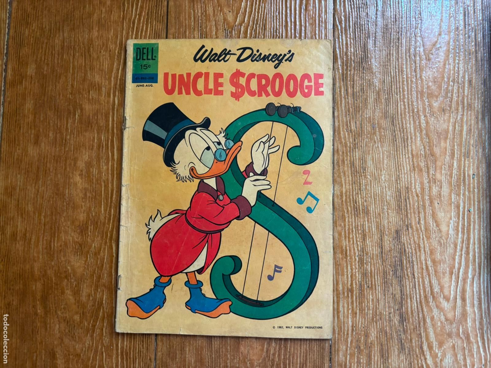 C&oacute;mics: UNCLE SCROOGE 1962 - WALT DISNEY EDITORIAL DELL