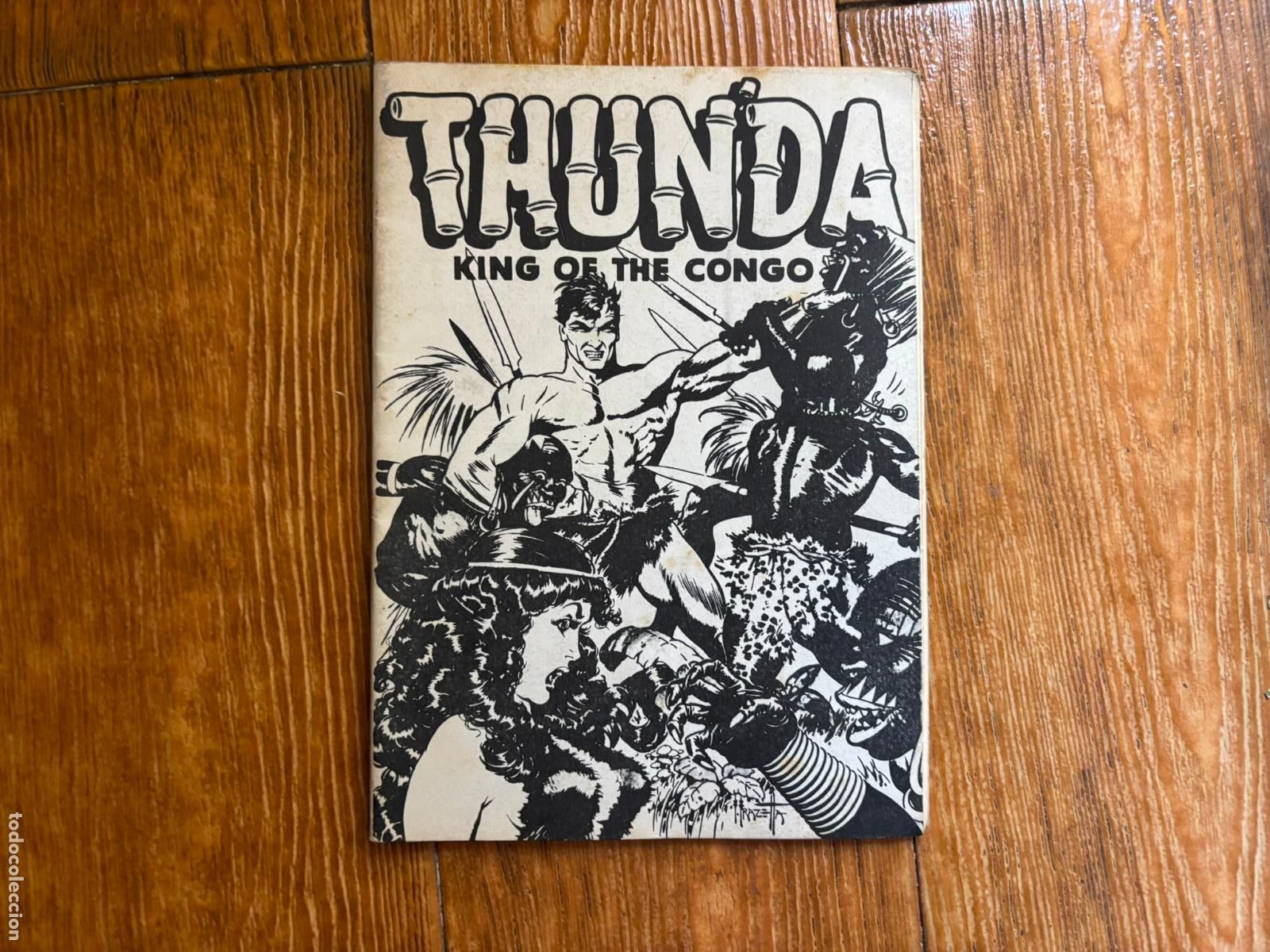 C&oacute;mics: THUNDA KING OT THE CONGO DE FRANK FRAZETTA (1973)