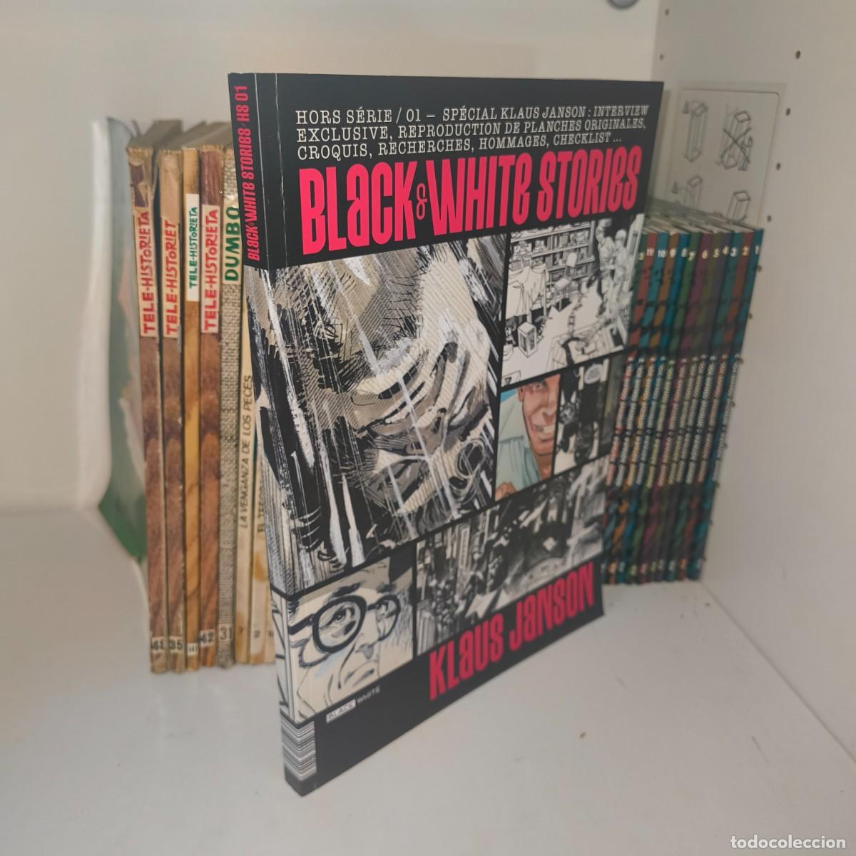 C&oacute;mics: Black & White Stories n&ordm; 1 &ndash; Klaus Janson &ndash; Firmado
