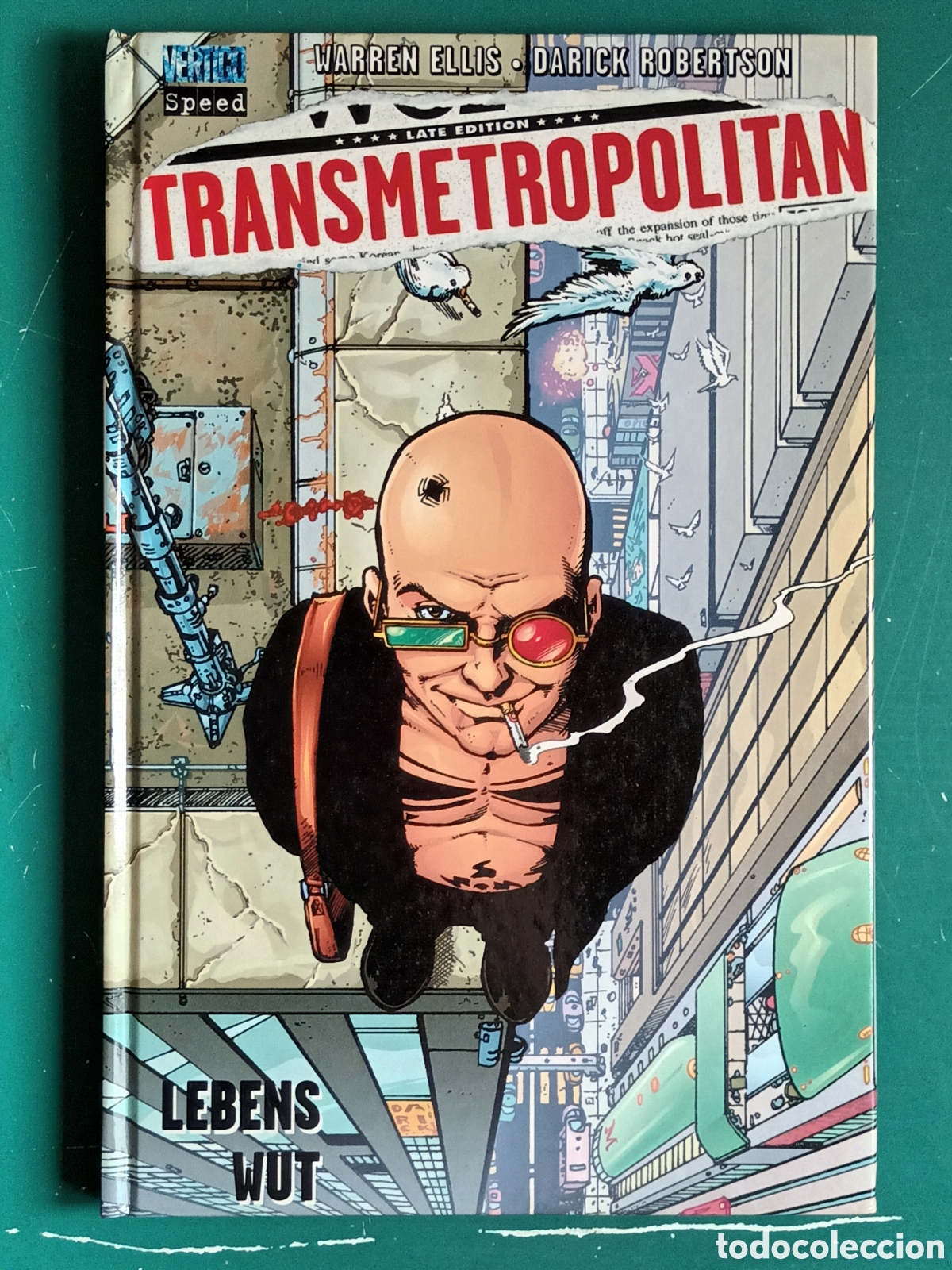 C&oacute;mics: Transmetropolitan Band 2: Lebenswut TILSNER VERTIGO SPEED COMICS 1999 En alem&aacute;n