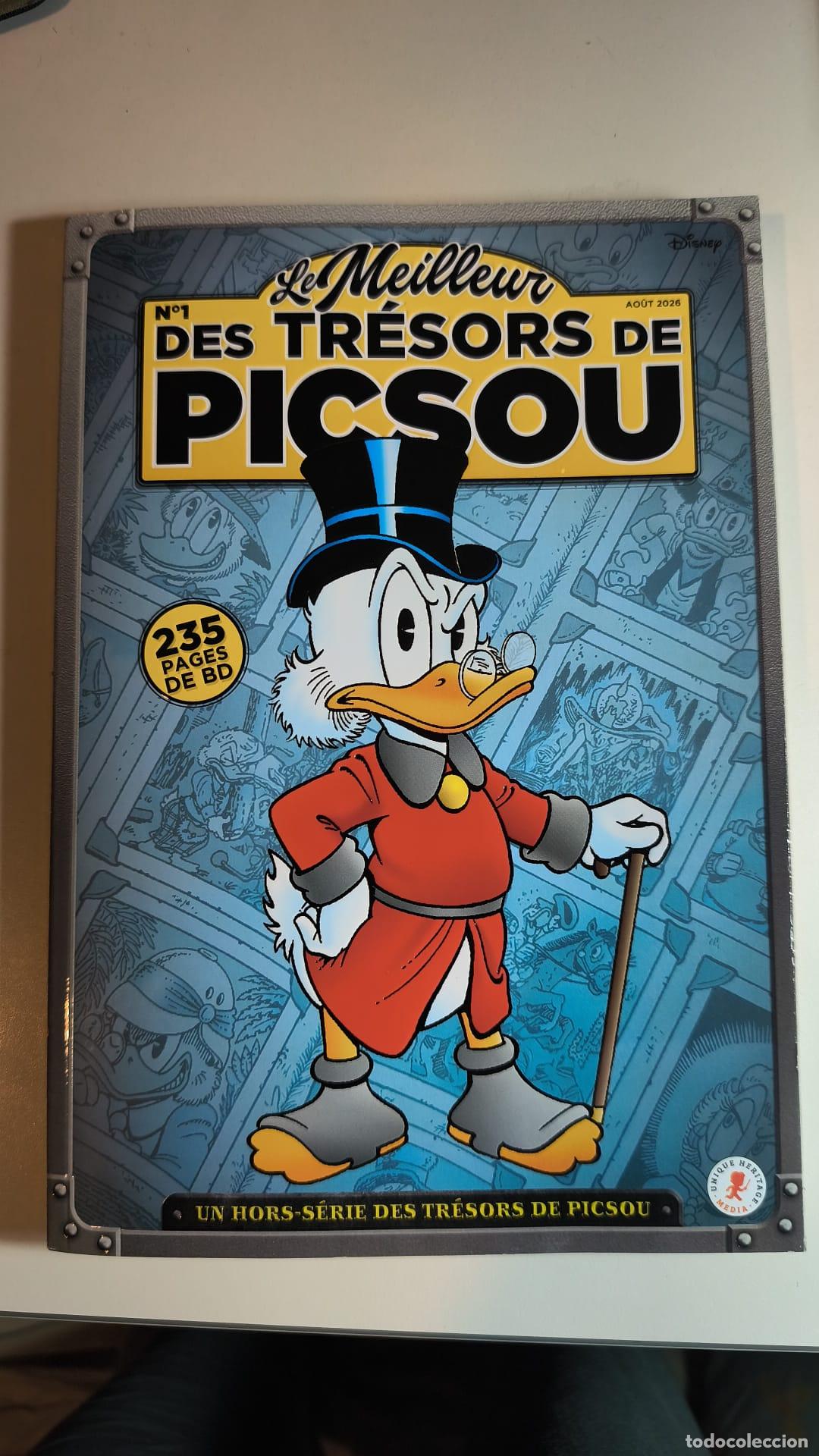 C&oacute;mics: DES TRESOR DE PICSOU. COMIC EN FRANC&Eacute;S. CON HISTORIETAS DE CARL BARKS Y DON ROSA.