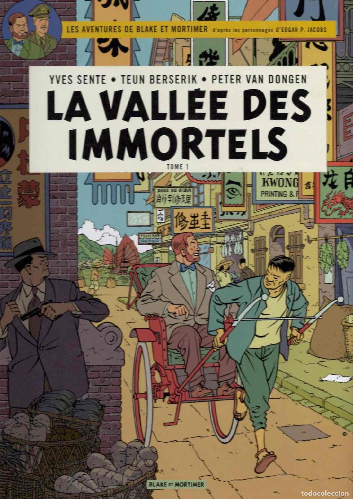 C&oacute;mics: LES AVENTURES DE BLAKE ET MORTIMER. LA VALLEE DES IMMORTELS TOME 1. YVES SENTE 2024. EN FRANCES