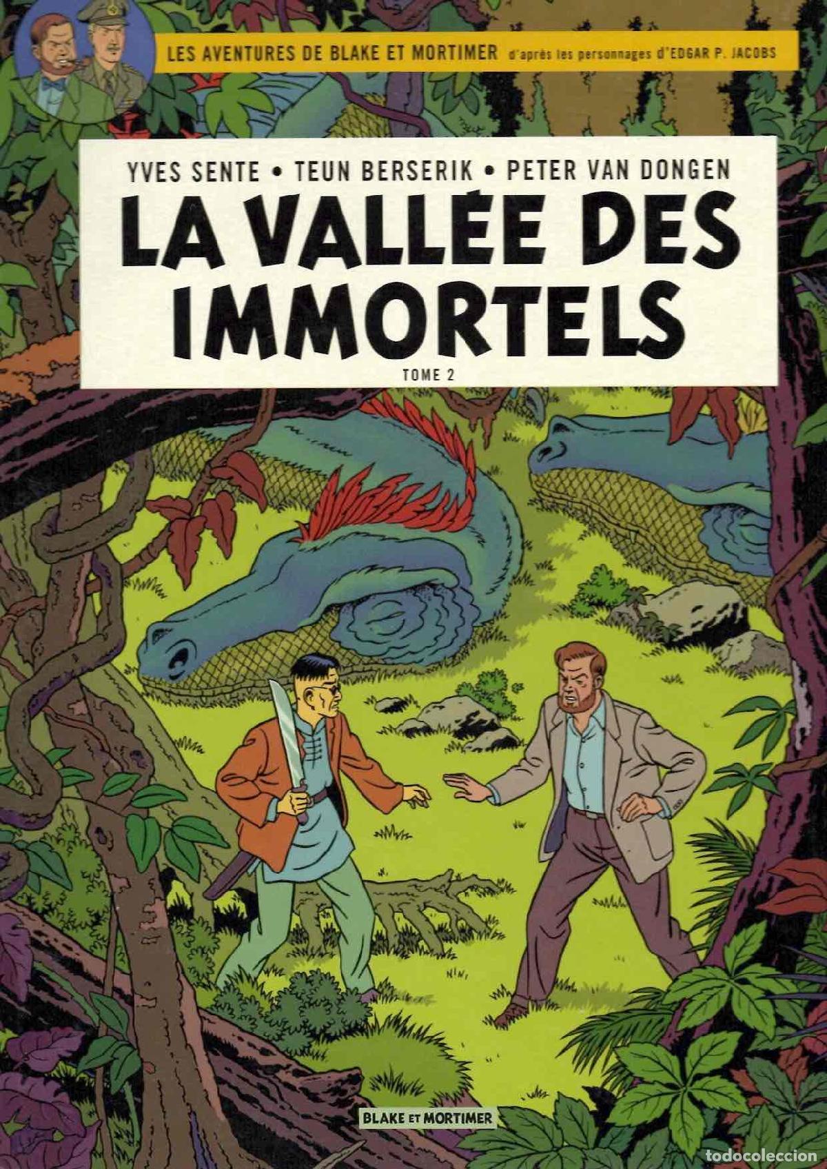 C&oacute;mics: LES AVENTURES DE BLAKE ET MORTIMER. LA VALLEE DES IMMORTELS TOME 2. YVES SENTE 2019. EN FRANCES