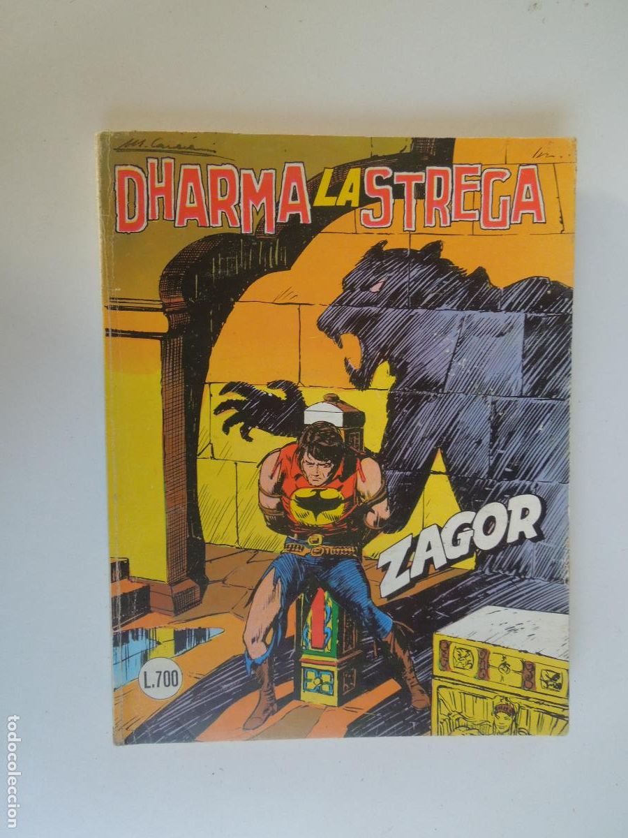 C&oacute;mics: ZAGOR N&ordm; 137 - DHARMA LA STREGA - EDITORIALE DAIMPRESS 1974.