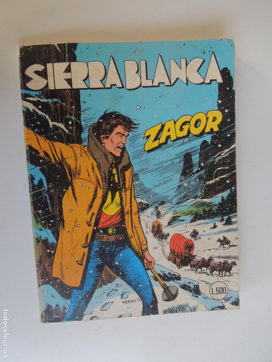C&oacute;mics: ZAGOR N&ordm; 227 - SIERRA BLANCA - EDITORIALE DAIMPRESS 1980.
