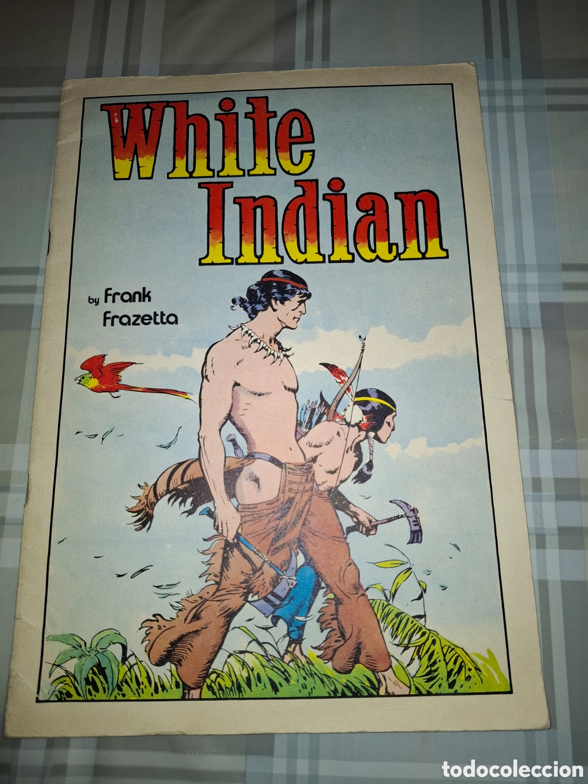 C&oacute;mics: White Indian by Frank Frazetta en italiano