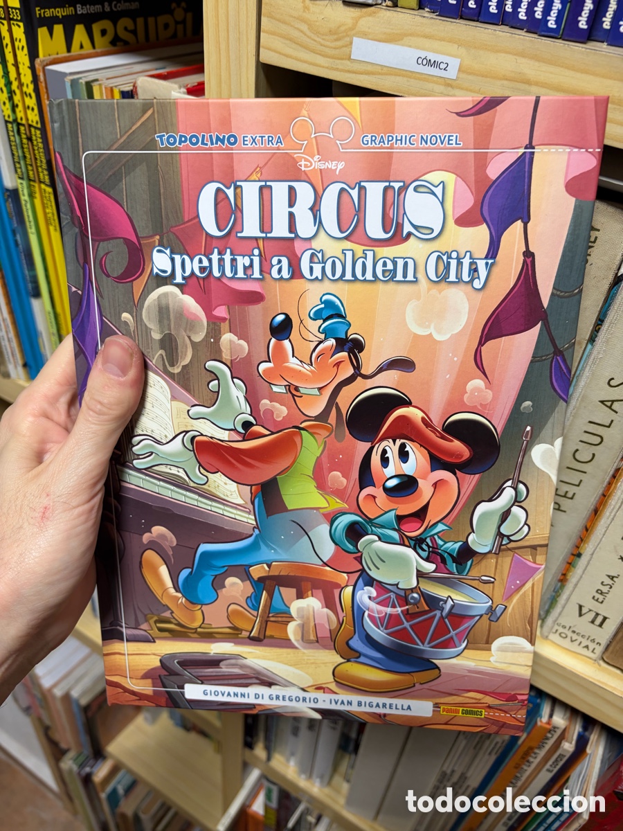 C&oacute;mics: C&Oacute;MIC2 TOPOLINO EXTRA GRAPHIC NOVE DisNEY CIROUS Spettri a Golden City (italiano)