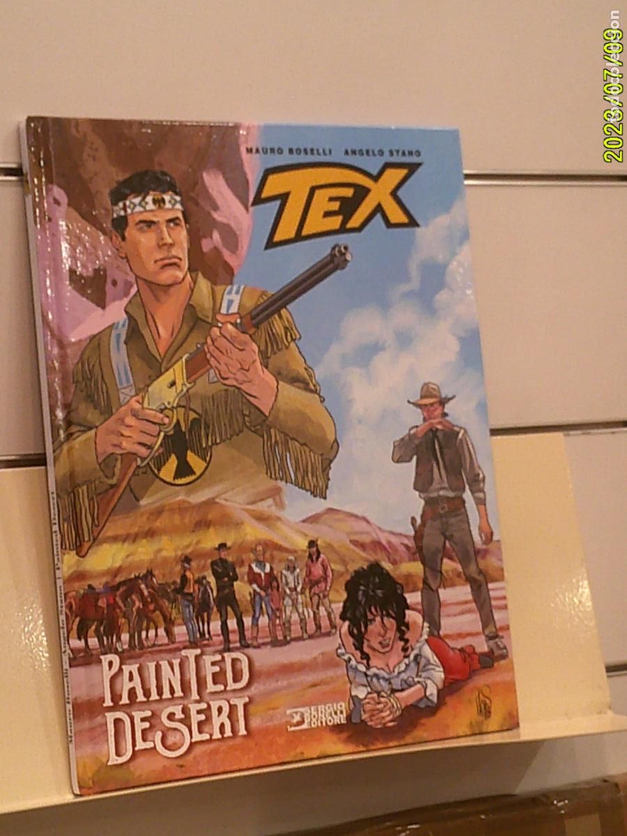 C&oacute;mics: TEX PAINTED DESERT TOMO TAPA DURA - SERGIO BONELLI EDITORE EN ITALIANO
