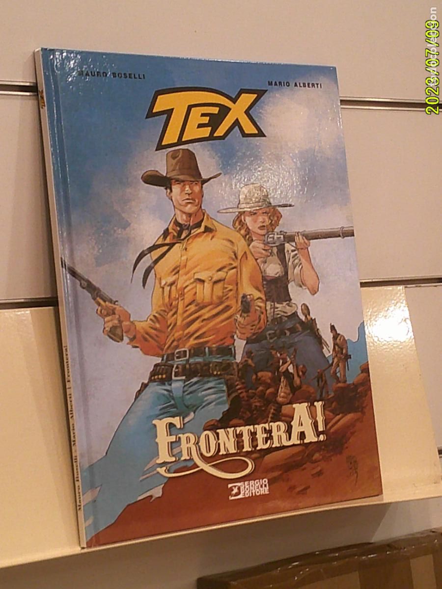 C&oacute;mics: TEX FRONTERA! TOMO TAPA DURA - SERGIO BONELLI EDITORE EN ITALIANO