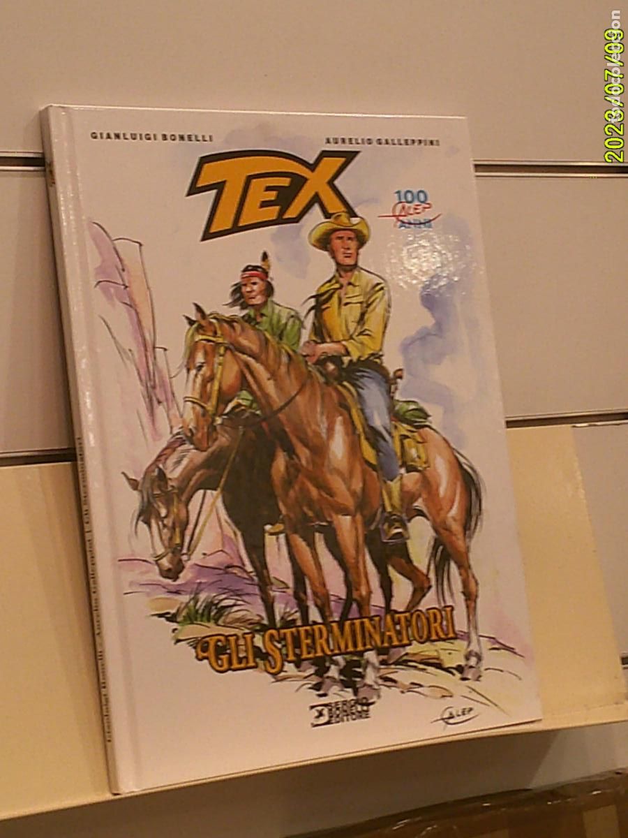 C&oacute;mics: TEX STELLA D'ORO N&ordm; 25 GLI STERMINATORI TOMO TAPA DURA - SERGIO BONELLI EDITORE EN ITALIANO