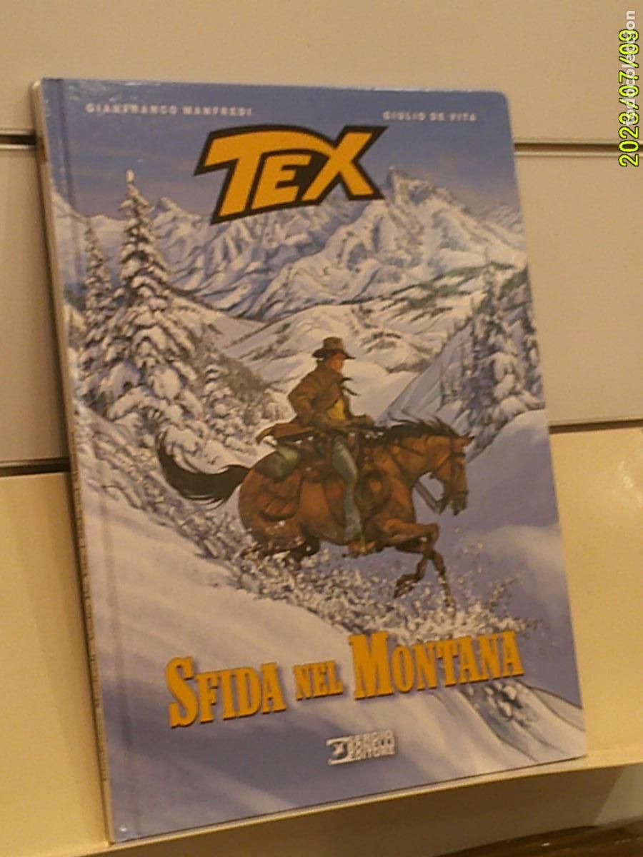 C&oacute;mics: TEX ROMANZI A FUMETTI N&ordm; 30 SFIDA NEL MONTANA TOMO TAPA DURA - SERGIO BONELLI EDITORE EN ITALIANO