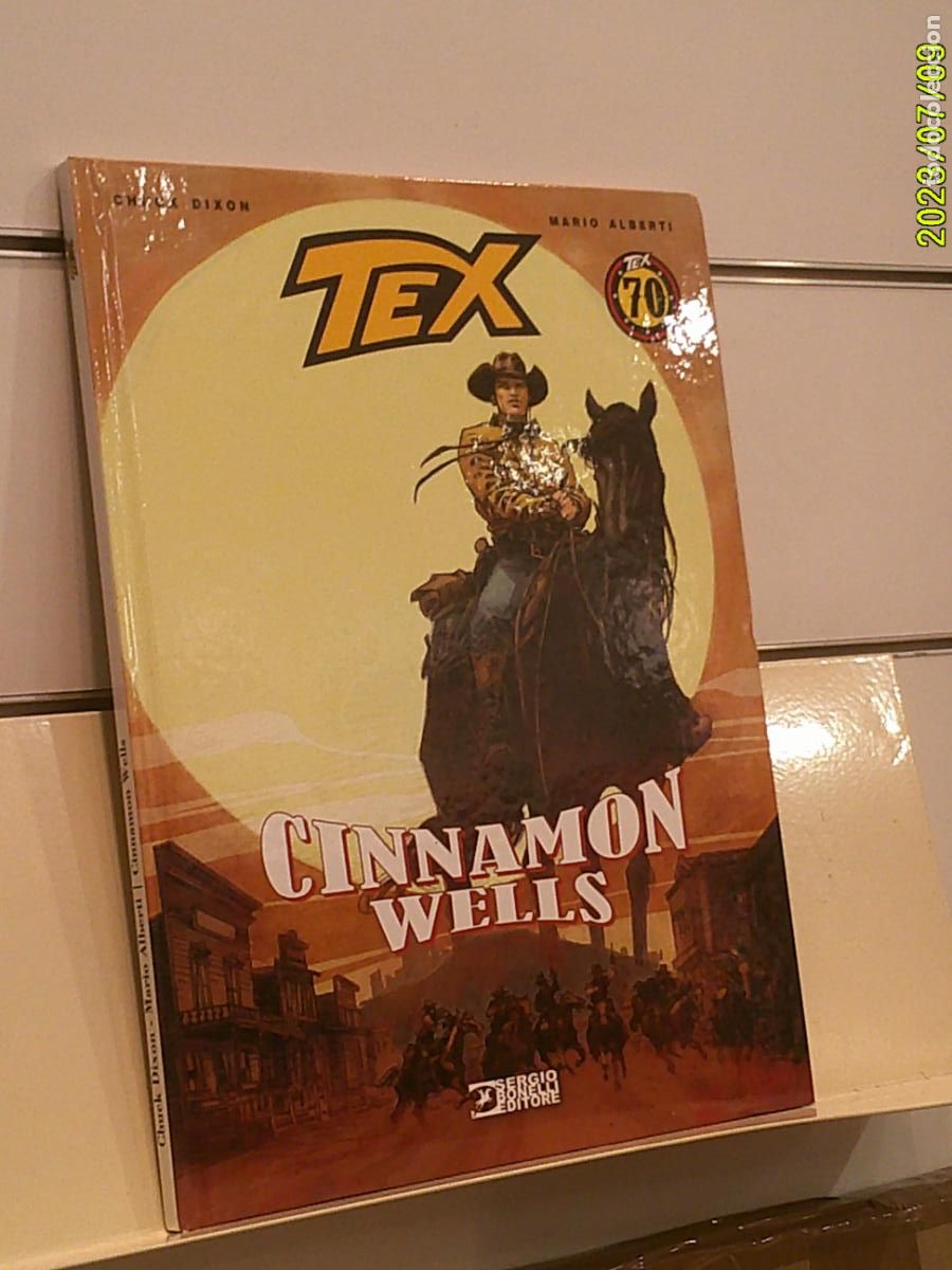 C&oacute;mics: TEX STELLA D'ORO N&ordm; 28 CINNAMON WELLS TOMO TAPA DURA - SERGIO BONELLI EDITORE EN ITALIANO
