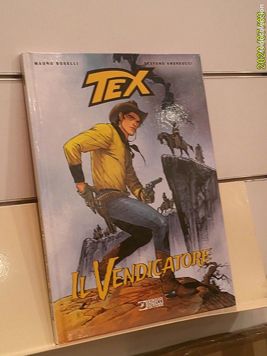 C&oacute;mics: TEX STELLA D'ORO N&ordm; 26 IL VENDICATORE TOMO TAPA DURA - SERGIO BONELLI EDITORE EN ITALIANO