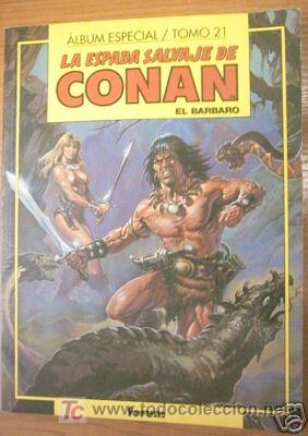 C&oacute;mics: CONAN EL BARBARO. TOMO 21 CON COMICS 104,105,106 - Foto 1