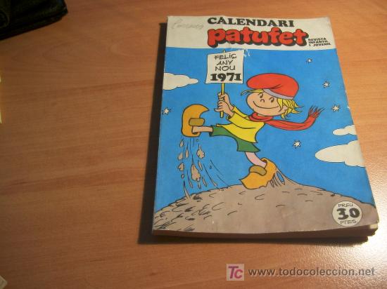 C&oacute;mics: PATUFET CALENDARI PER LANY 1971 (COB28) - Foto 1