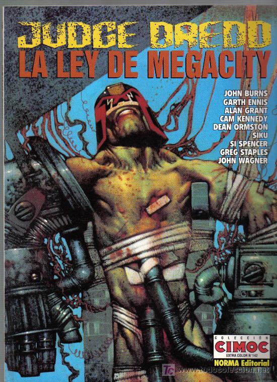 C&oacute;mics: COMIC JUDGE DREDD - LA LEY DE  MEGACITY  - EXTRA COLOR 142 - Foto 1