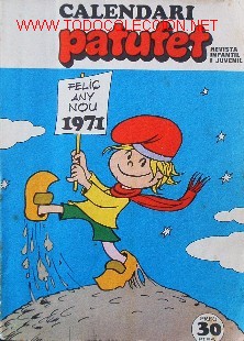 C&oacute;mics: CALENDARI PATUFET 1971 - Foto 1