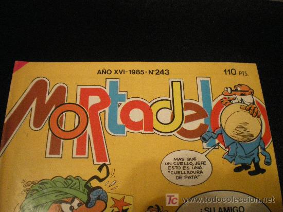 C&oacute;mics: COMICS MORTADELO N&ordm; 243 A&Ntilde;O 1985 - Foto 2