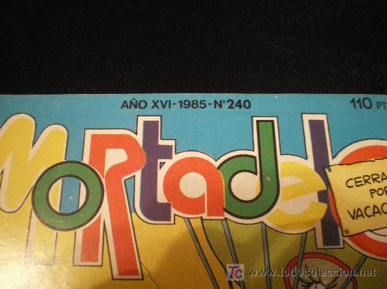 C&oacute;mics: COMICS MORTADELO N&ordm; 240 A&Ntilde;O 1985 - Foto 2