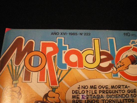C&oacute;mics: COMICS MORTADELO N&ordm; 222 A&Ntilde;O 1985 - Foto 2