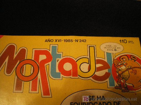 C&oacute;mics: COMICS MORTADELO N&ordm; 242 A&Ntilde;O 1985 - Foto 2