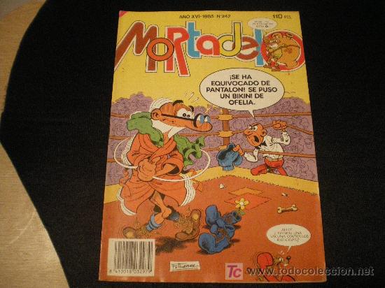 C&oacute;mics: COMICS MORTADELO N&ordm; 242 A&Ntilde;O 1985 - Foto 1