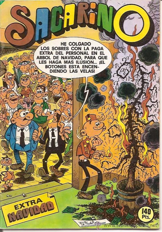 C&oacute;mics: SACARINO EXTRA DE NAVIDAD ED. BRUGUERA 1984 - Foto 1