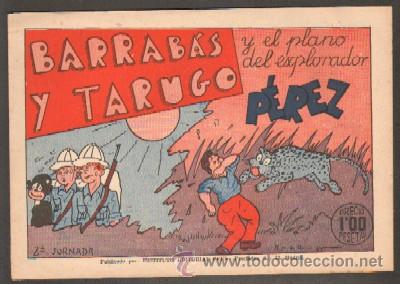 C&oacute;mics: BARRABAS Y TARUGO Y EL PLANO DEL EXPLORADOR PEREZ (2&ordf;JORNADA). A-COMIC-836 ,4 - Foto 1