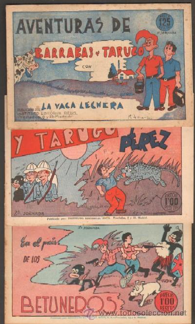 C&oacute;mics: BARRABAS Y TARUGO (1&ordf;, 2&ordf; Y 3&ordf; JORNADAS) A-COMIC-837 ,3 - Foto 1