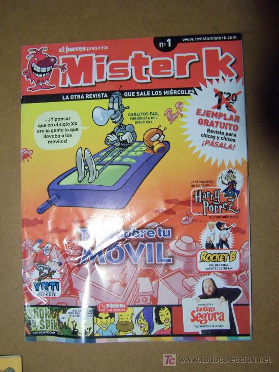 C&oacute;mics: Mister K, el jueves n&uacute;mero 1 - Foto 1