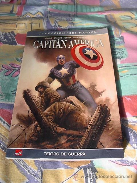 C&oacute;mics: Capitan America, Teatro de Guerra, Colecc. 100 % Marvel, 2009 - Foto 1