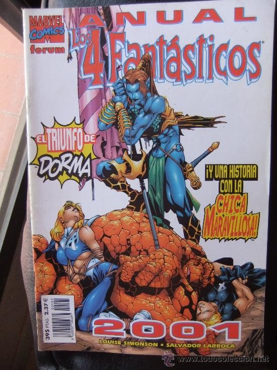 C&oacute;mics: ANUAL LOS 4 FANTASTICOS 2001 - Foto 1