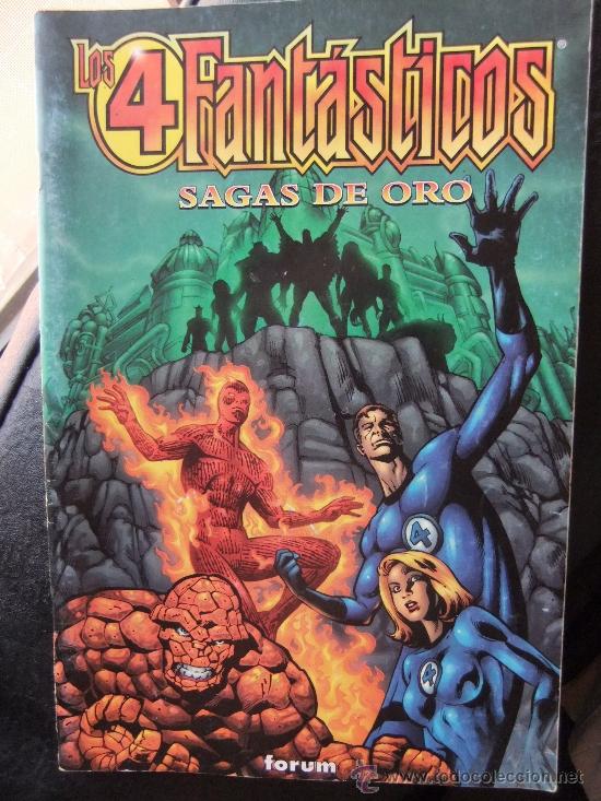 C&oacute;mics: LOS 4 FANTASTICOS SAGAS DE ORO - Foto 1