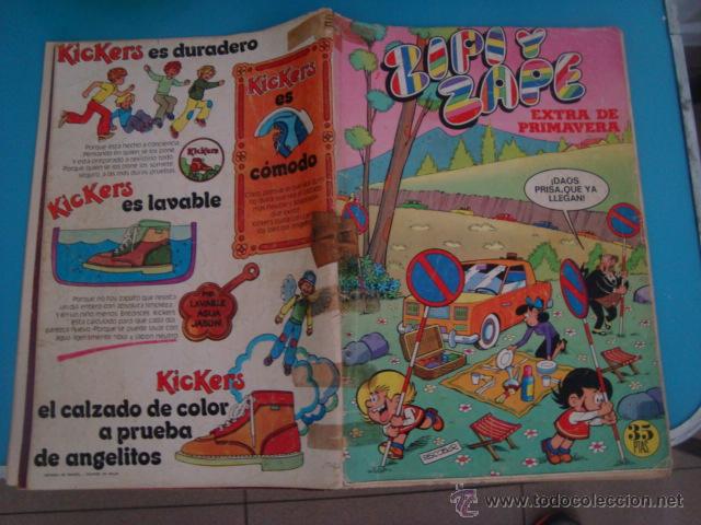 C&oacute;mics: COMIC VINTAGE ZIPI ZAPE EXTRA DE PRIMAVERA 1975 - Foto 4