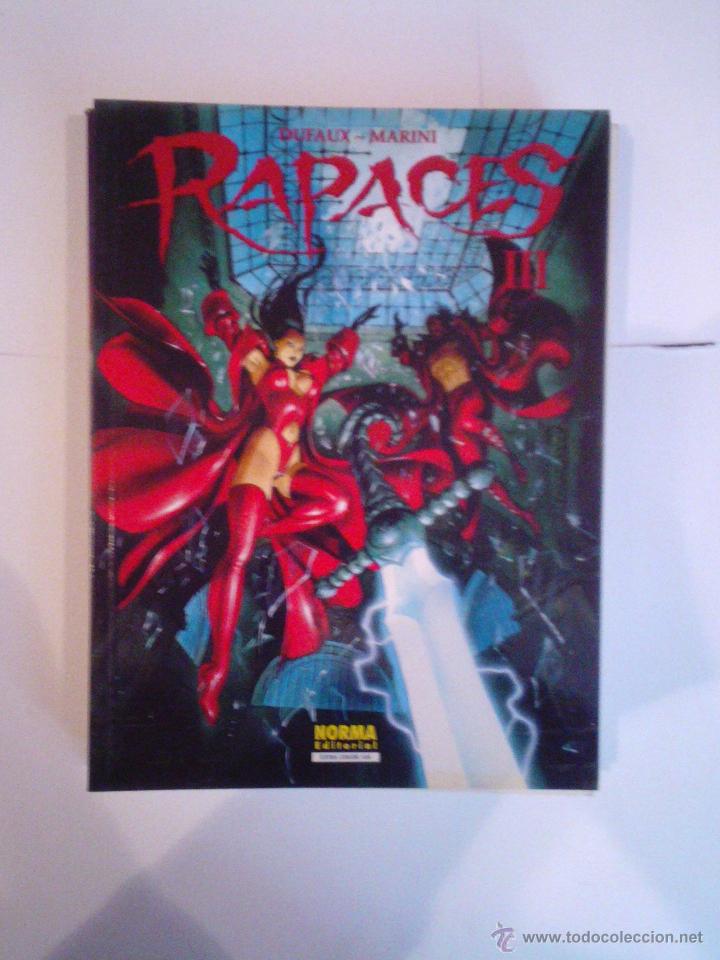 C&oacute;mics: RAPACES III - DUFAUX Y MARINI - EXTRA COLOR 185 - NORMA EDITORIAL - B.E. - CJ 23 - Foto 1
