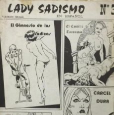 Cómics: LADY SADISMO Nº 3. Lote 93749265