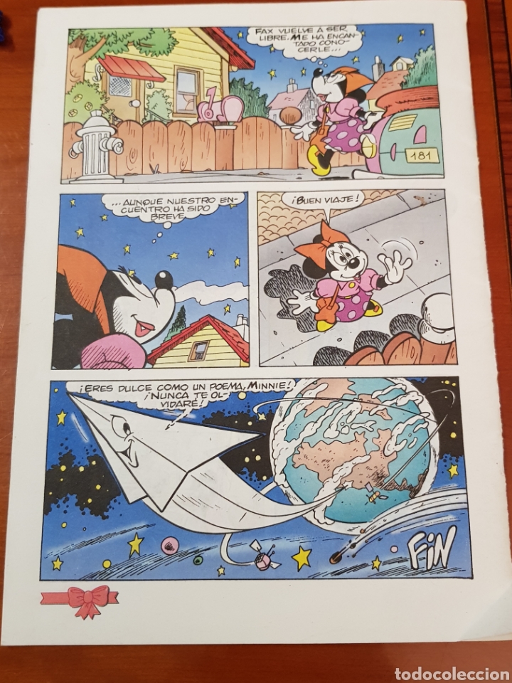 C&oacute;mics: C&oacute;mics Minnie Mayo 1998 .el fax misterioso. - Foto 2