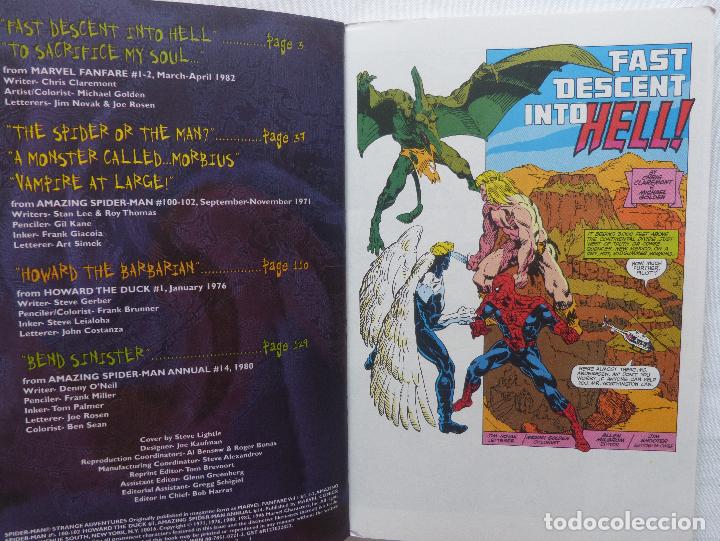 C&oacute;mics: Comic Spider-Man,Strange Adventures,1996,Marvel Comics (En Ingles) - Foto 3