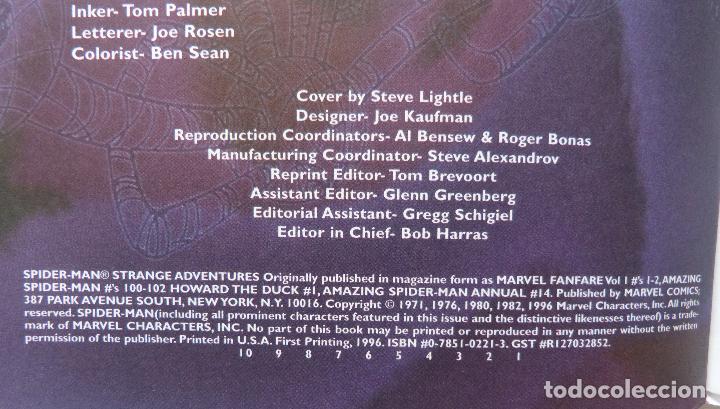 C&oacute;mics: Comic Spider-Man,Strange Adventures,1996,Marvel Comics (En Ingles) - Foto 6