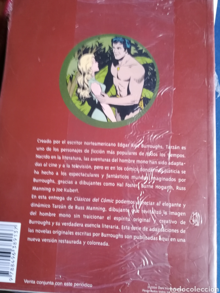 C&oacute;mics: Tarz&aacute;n, cl&aacute;sicos del c&oacute;mic. Edgar Rice Burroughs. Nuevo, Con precinto - Foto 2