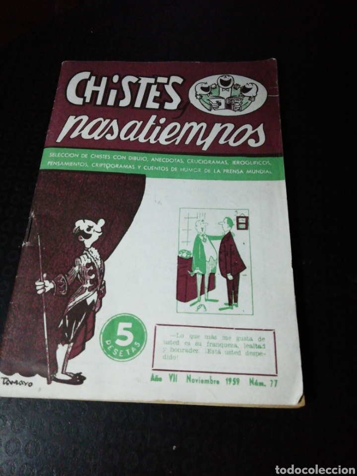 C&oacute;mics: Chistes y pasatiempos Tamayo 1959 - Foto 1