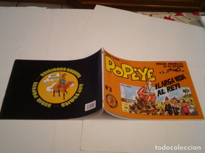 C&oacute;mics: POPEYE - NUMERO 3 - EDICIONES EUSEVE - DAIY STRIPS - BUEN ESTADO - CJ 110 - GORBAUD - Foto 5