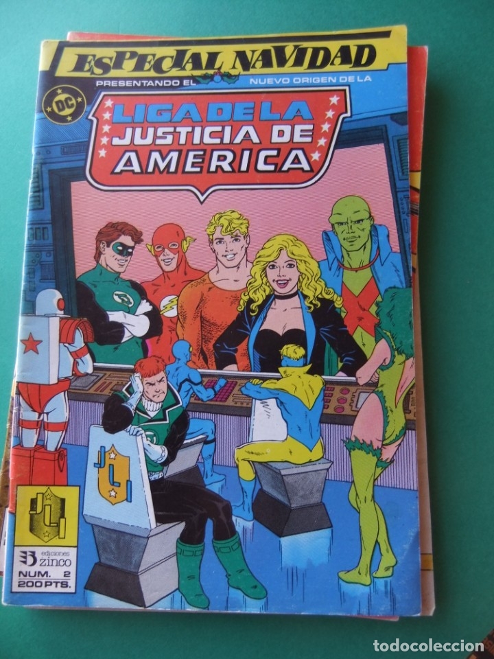 C&oacute;mics: LOTE DE SEIS EXTRAS ALMANAQUES DE ZINCO - Foto 4