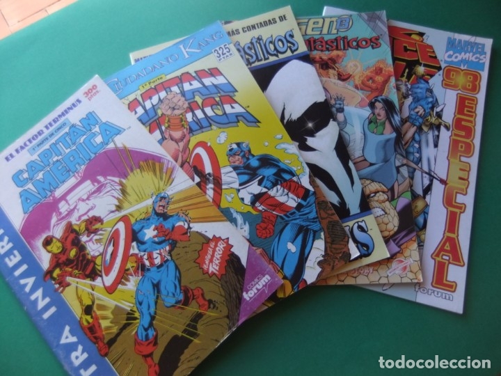 C&oacute;mics: LOTE DE 5 EXTRAS DE FORUM - Foto 1
